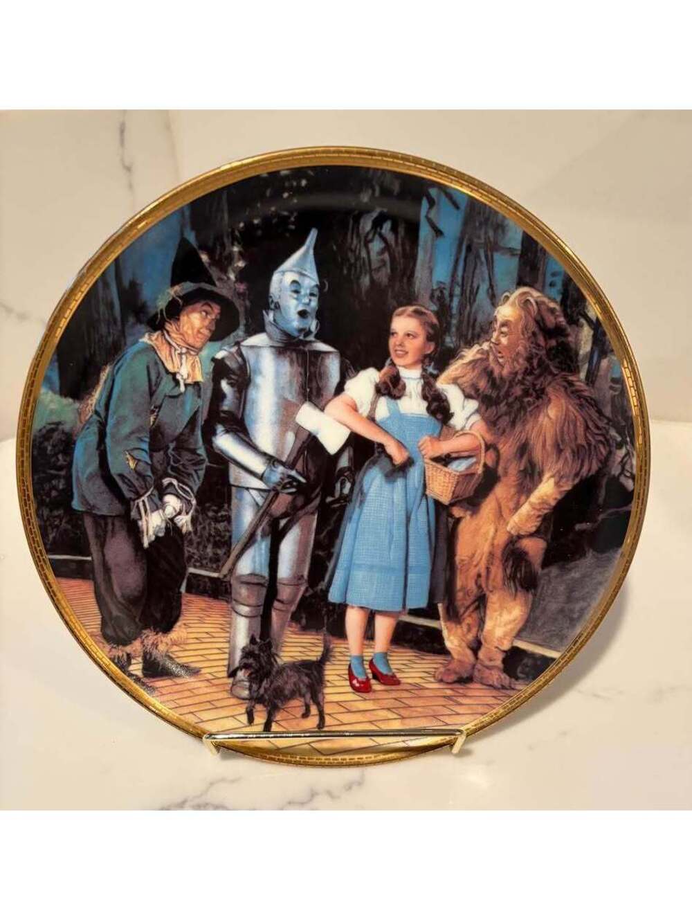 VTG The Hamilton Collection Wizard of Oz Commemorative Plate